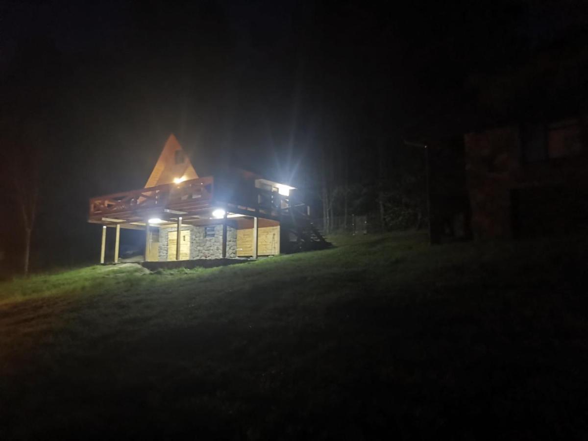Dom Na Wzgorzu Villa Pluski Kültér fotó