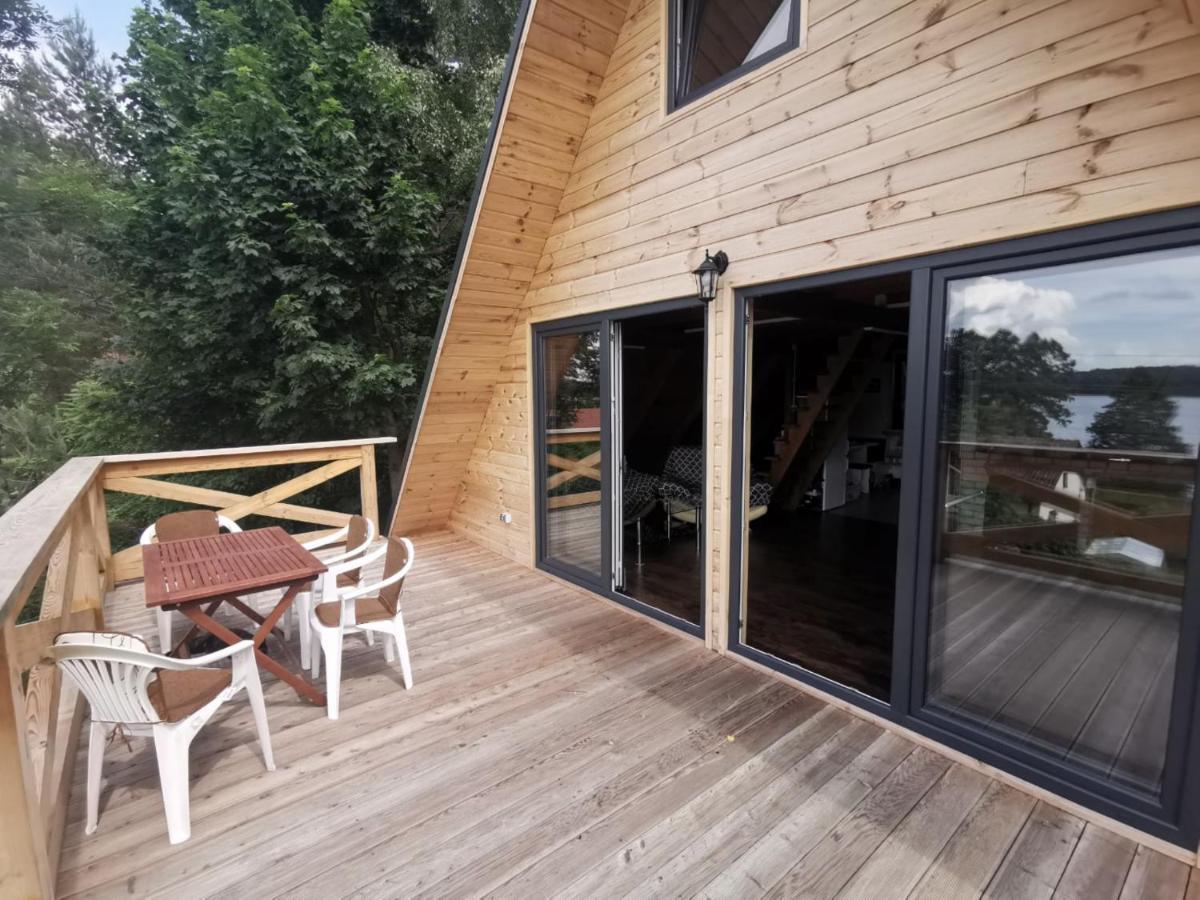 Dom Na Wzgorzu Villa Pluski Kültér fotó