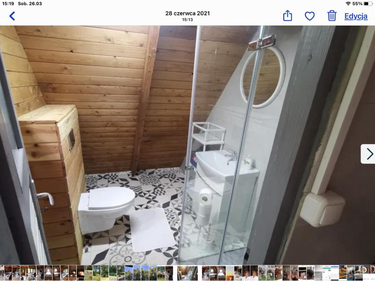 Dom Na Wzgorzu Villa Pluski Kültér fotó